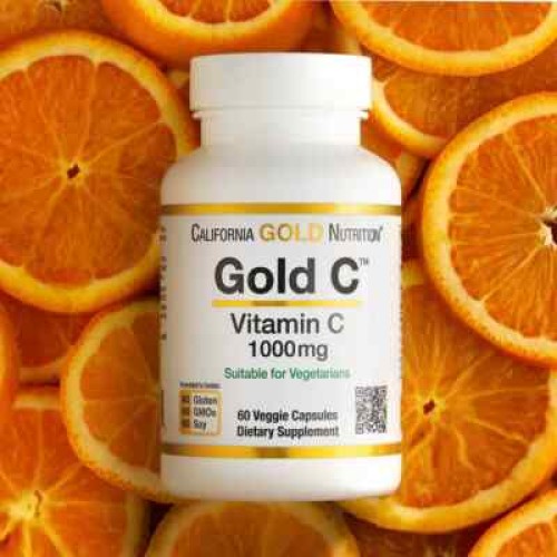 California Gold Nutrition, Gold C™, USP Grade Vitamin C Capsules